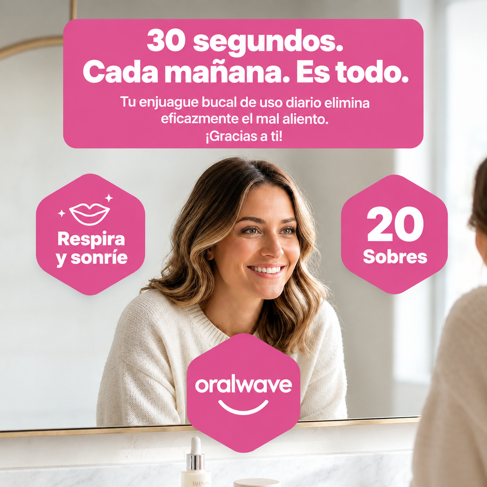 OralWave Enjuague bucal violeta