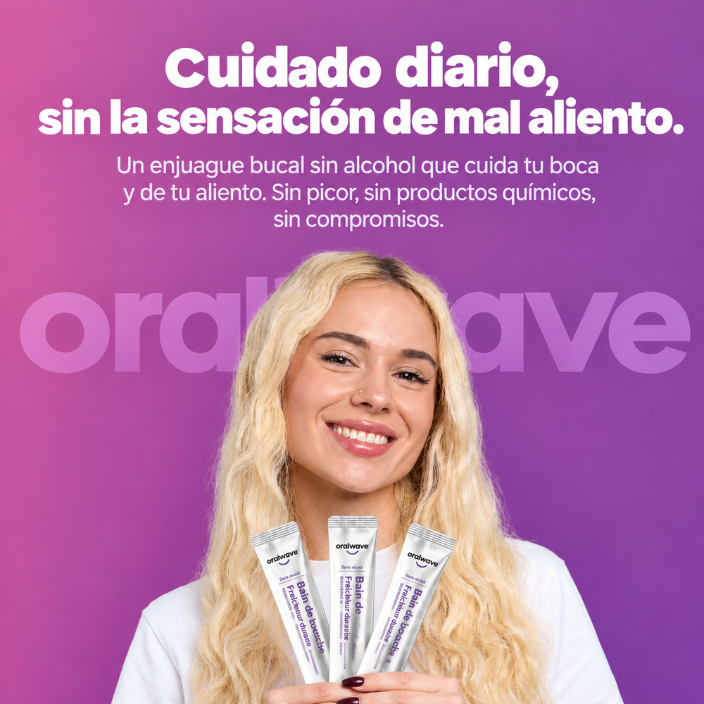 OralWave Enjuague bucal violeta