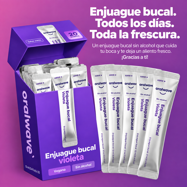 OralWave Enjuague bucal violeta